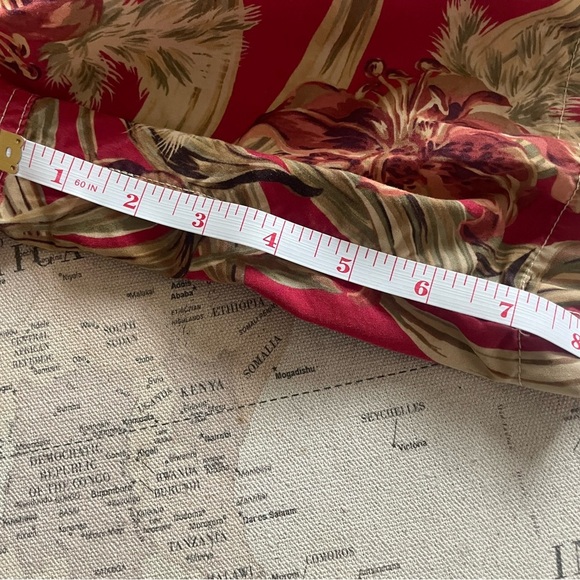 Polo Ralph Lauren Shorts Swim Trunks Hawaiian Print Floral Size XL - Picture 10 of 12